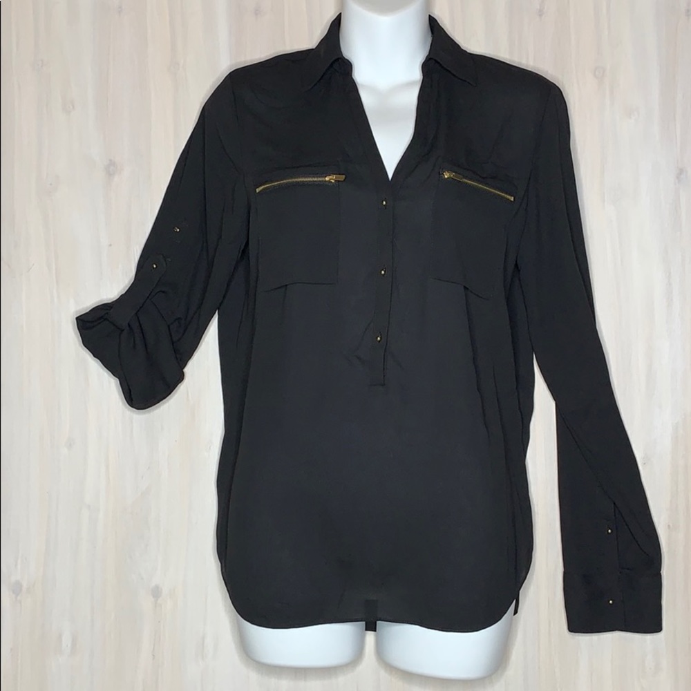⭐️ Express XS Sheer Long Sleeve Blouse Excellent